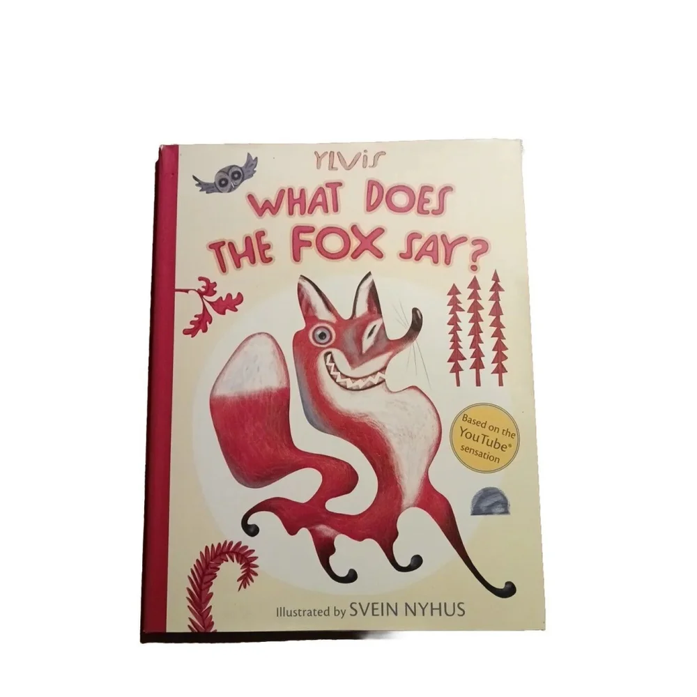 What Does the Fox Say Hardcover Book Ylvis YouTube Oversize